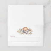 Liebe Brautisch Platzkarte (Außenseite Aufgefaltet)