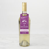 Liebe Brautparty einladen Flaschenanhänger (Auf Flasche)