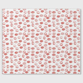 Liebe-Brautparty Geschenkpapier (Flach)