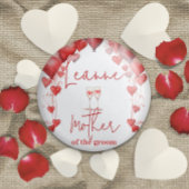 Liebe Brautparty Mutter des Gräuels Button