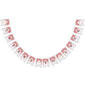 Liebe Brautparty Valentine Herz Wimpelkette (Alle)