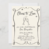 Liebe Brautparty Verlobung Einladung (Vorderseite)