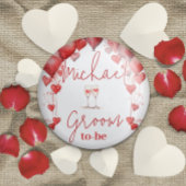 Liebe Brautparty zu werden Button