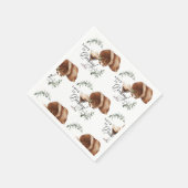 Liebe Brechen | Espresso | Martini | BRAUTPARTY Serviette (Ecke)