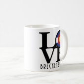 LIEBE Breckenridge 11oz Kaffeetasse (VorderseiteRechts)
