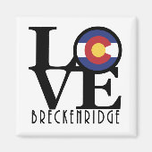 LIEBE Breckenridge CO Magnet (Vorne)