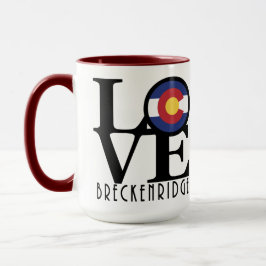Liebe Breckenridge Colorado Tasse