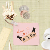 Liebe brennt | Funny Schlüsselanhänger