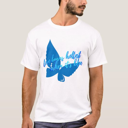 Liebe brennt T-Shirt (Vorderseite)