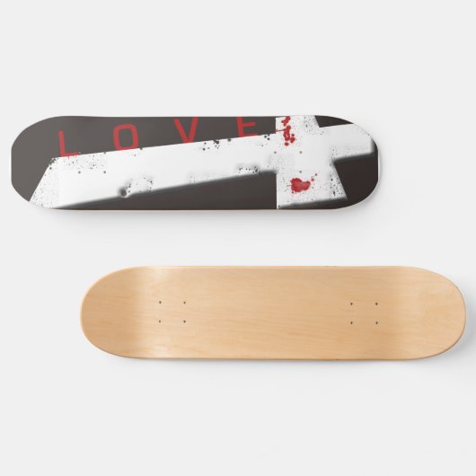 Liebe-Brett Skateboard (Horizontal)