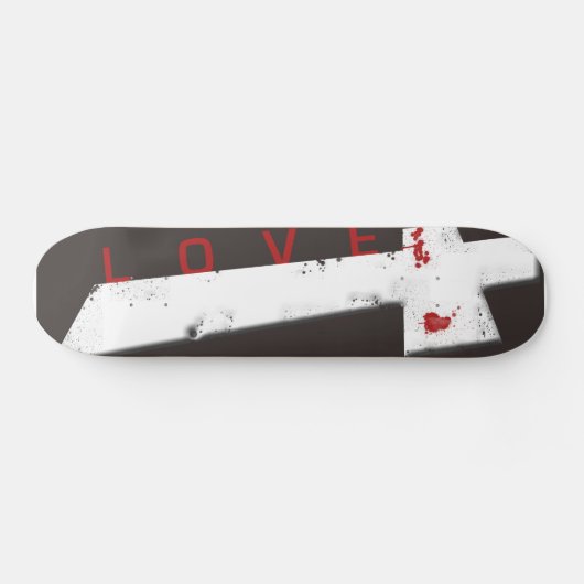 Liebe-Brett Skateboard (Horizontal)