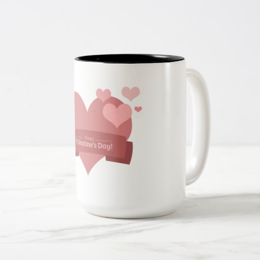 ‚Liebe Brew‘ Zweifarbige Tasse (VorderseiteRechts)