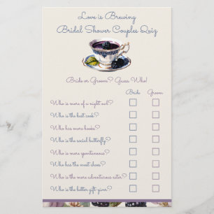 Liebe bricht BlackBerry Couple Quiz Shower Game