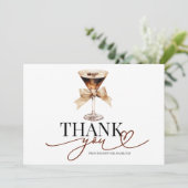 Liebe bricht Brautparty dank Karte (Stehend Vorderseite)