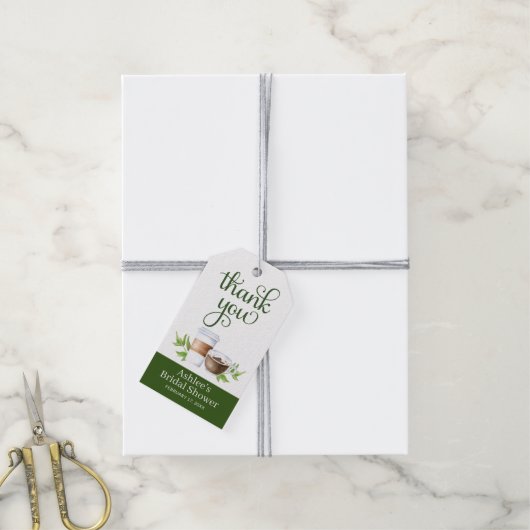 Liebe bricht Brautparty Gnade Geschenkanhänger (Mit Garn)