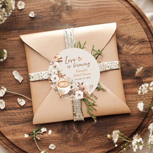 Liebe bricht Brautparty Gnade Runder Aufkleber