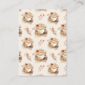 Liebe bricht Brautparty QR Code UAWG Begleitkarte (Rückseite)