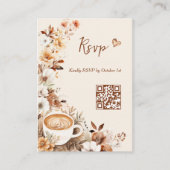 Liebe bricht Brautparty QR Code UAWG Begleitkarte (Vorderseite)