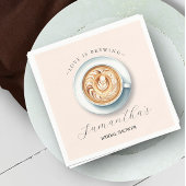 Liebe bricht Brautparty Serviette