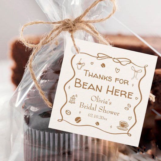 Liebe bricht Brautparty Vielen Dank Geschenkanhänger