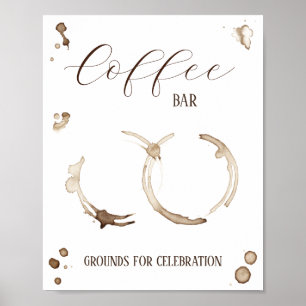 Liebe bricht! Coffee Bar Sign Poster