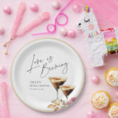 Liebe bricht elegantes Brautparty Pappteller (Party)