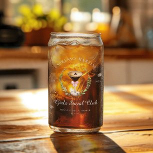 Liebe bricht Espresso Martini Brautparty Dosenglas