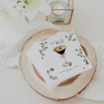 Liebe bricht | Espresso Martini Brautparty Serviette<br><div class="desc">Entspannen Sie in Ihrem Brautparty mit einem edlen Espressomartini-Thema. Tauchen Sie ein in die Details dieser herzerwärmenden Sammlung, wo Romantik und Koffein aufeinander treffen. Espresso martinis haben bestimmt einen Moment... wieder. Das köstliche Getränk war ein Grundpfeiler der späten 90er Jahre und nun, zusammen mit den meisten Trends des Jahrzehnts, ist...</div>