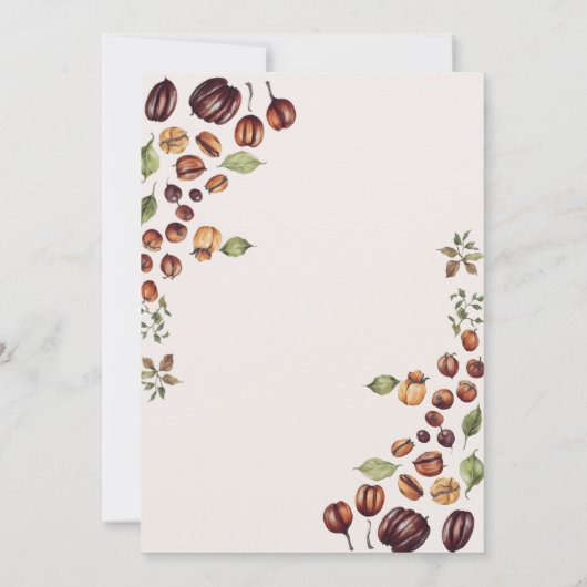 Liebe bricht Espresso Modernes Brautparty Einladung (Rückseite)