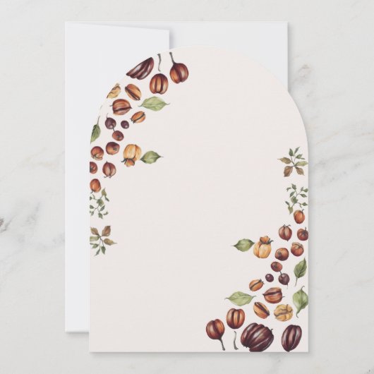 Liebe bricht modernes Brautparty Einladung (Rückseite)