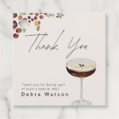 Liebe bricht modernes Brautparty Geschenkanhänger (Vorderseite)