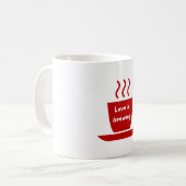 Liebe bricht Tasse (Vorderseite Links)