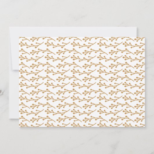 Liebe Bridal Dusche Einladung (Rückseite)