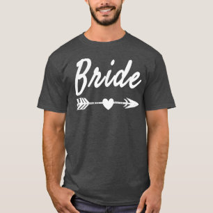Liebe-Bride-Arrow-Hochzeit-T-Shirt T-Shirt