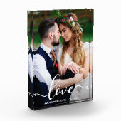 Liebe Bridge| Hochzeitsblock Foto (Links)