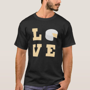 Liebe Brie Cheese Funny Cheesy Food Lover T-Shirt
