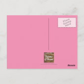 Liebe Brief von Christus Inspiration Postkarte (Rückseite)