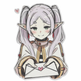 Liebe Briefaufkleber | Sousou no Frieren Aufkleber