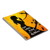 Liebe-Briefe an Gott - Gewohntes Gebet-Journal Notizblock (Rechte Seite)