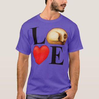 Liebe Briefe Katzen Valentinstag Haustier Tier L T-Shirt