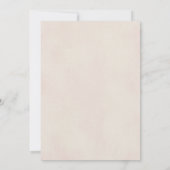 Liebe Briefe MICRO WEDD handschriftlich Rosa rot Einladung (Rückseite)