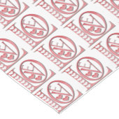 Liebe Briefe mit Herzen von Shirley Taylor Kurzer Tischläufer (Ecke)