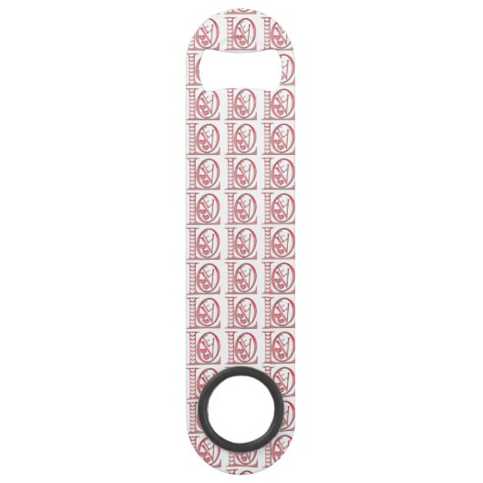 Liebe Briefe mit Herzen von Shirley Taylor Speedflaschenöffner (Vorderseite)