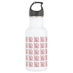 Liebe Briefe mit Herzen von Shirley Taylor Trinkflasche