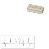 Liebe Briefmarke meiner Hunde Gummistempel (Stempel)