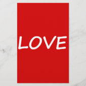 Liebe Briefpapier (Vorderseite)