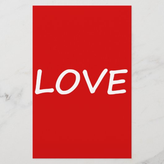 Liebe Briefpapier (Vorderseite)