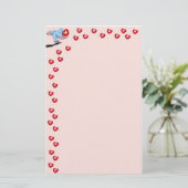 Liebe Briefpapier (Stehend Vorderseite)