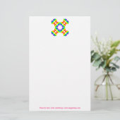 Liebe! Briefpapier (Stehend Vorderseite)
