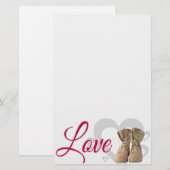 Liebe Briefpapier (Vorne/Hinten)
